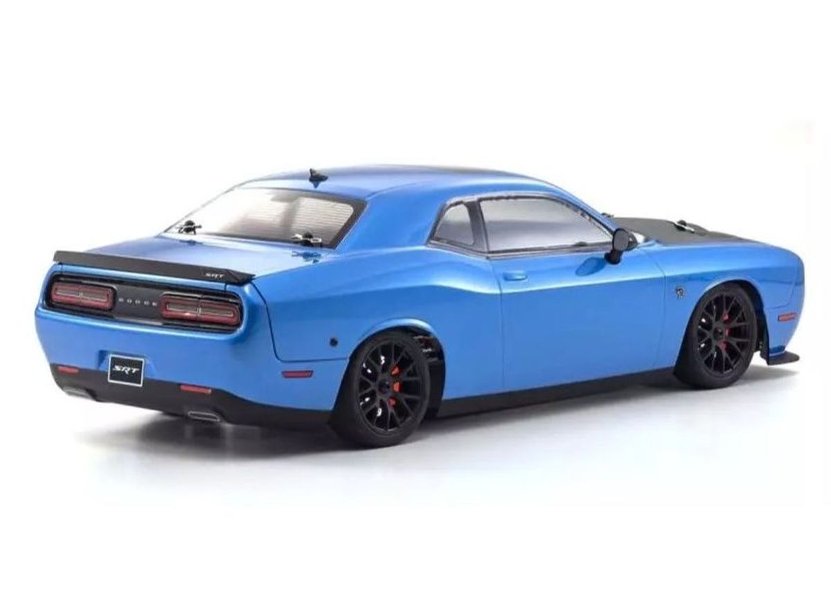 Kyosho Fazer Mk2 FZ02L Dodge Challenger SRT Hellcat 1/10 4WD Readyset - B5 Blue