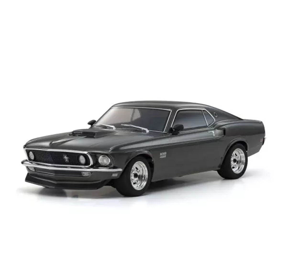 Kyosho Fazer Mk2 1969 Ford Mustang Boss 429 1/10 4WD Readyset - Black Jade