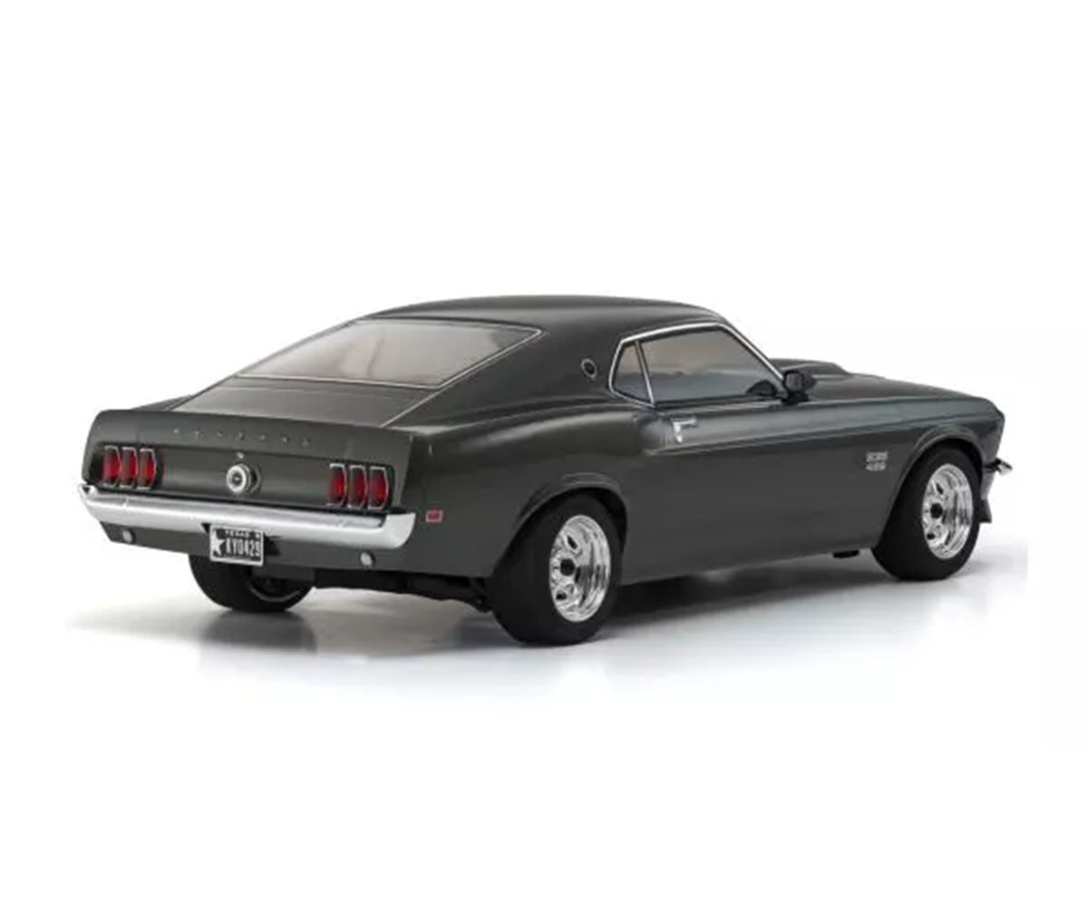 Kyosho Fazer Mk2 1969 Ford Mustang Boss 429 1/10 4WD Readyset - Black Jade
