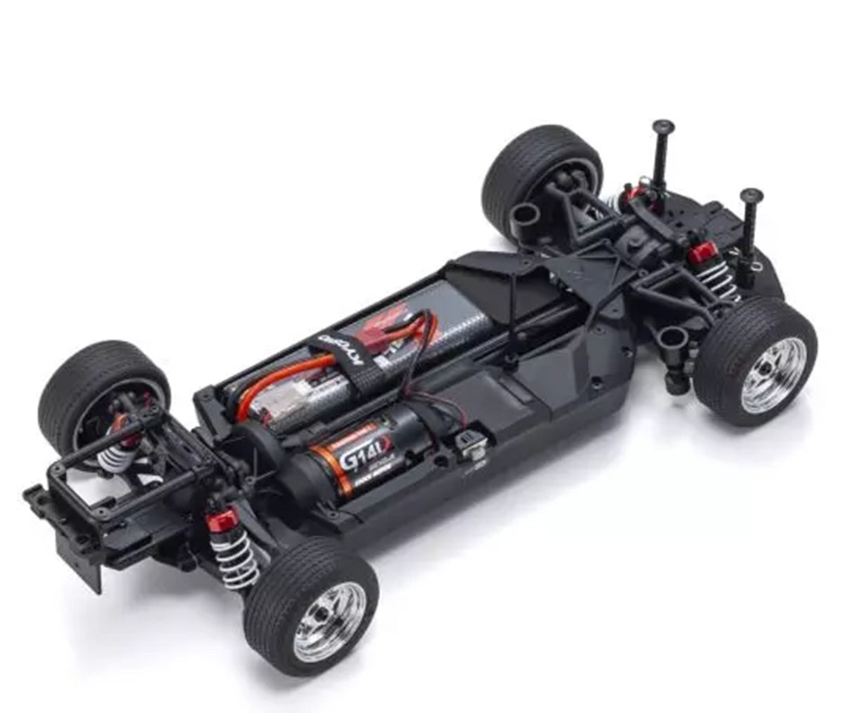 Kyosho Fazer Mk2 1969 Ford Mustang Boss 429 1/10 4WD Readyset - Black Jade