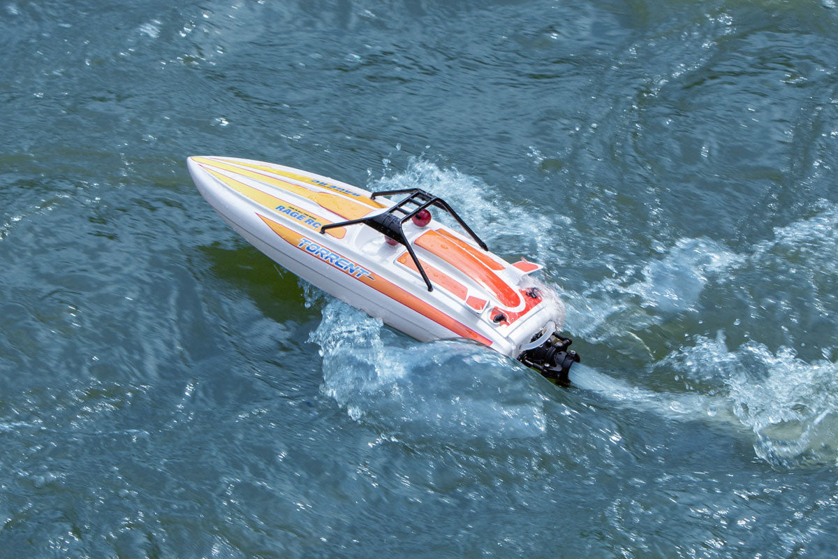 Rage RC Torrent 450BL Brushless Jet Boat RTR - Red