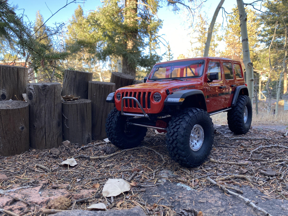 ScalerFab SCX10 III Jeep Wrangler JLU / Gladiator Comp-Style Bumper with Trail Bar