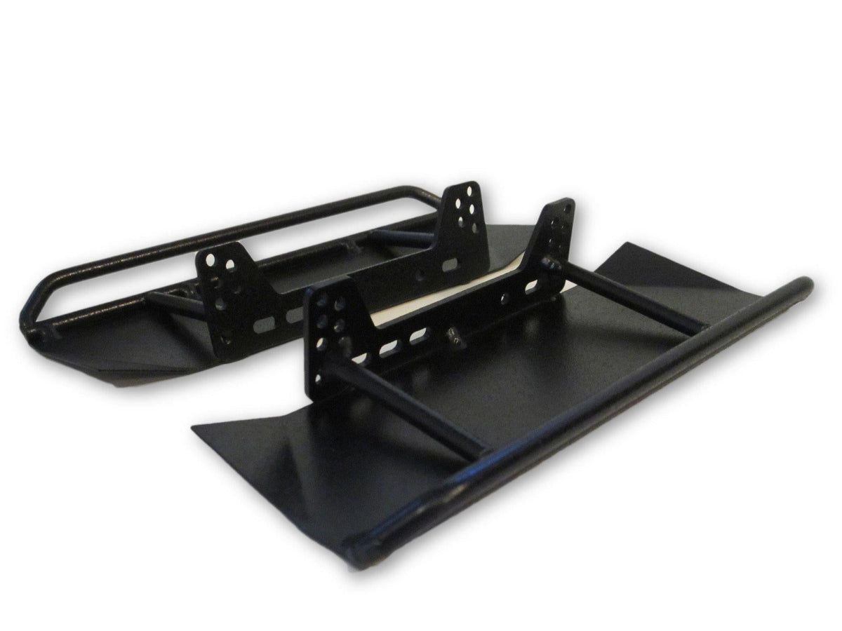 ScalerFab SCX10 / SCX10 II XJ Double Bar Sliders with Skid Plates
