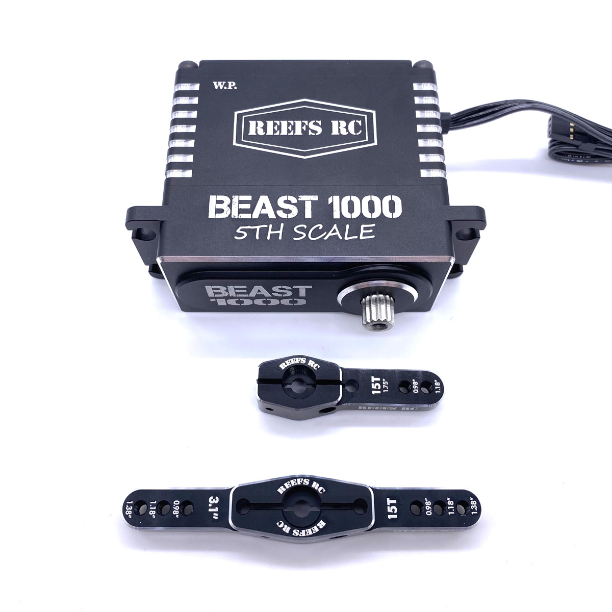 Reef's RC Beast 1000 1/5 Scale Servo with Aluminum Horns