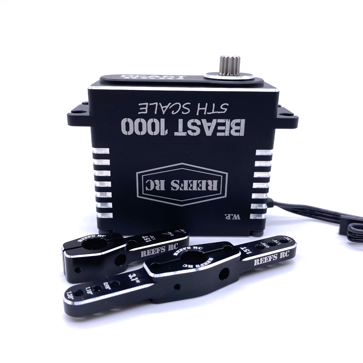 Reef's RC Beast 1000 1/5 Scale Servo with Aluminum Horns