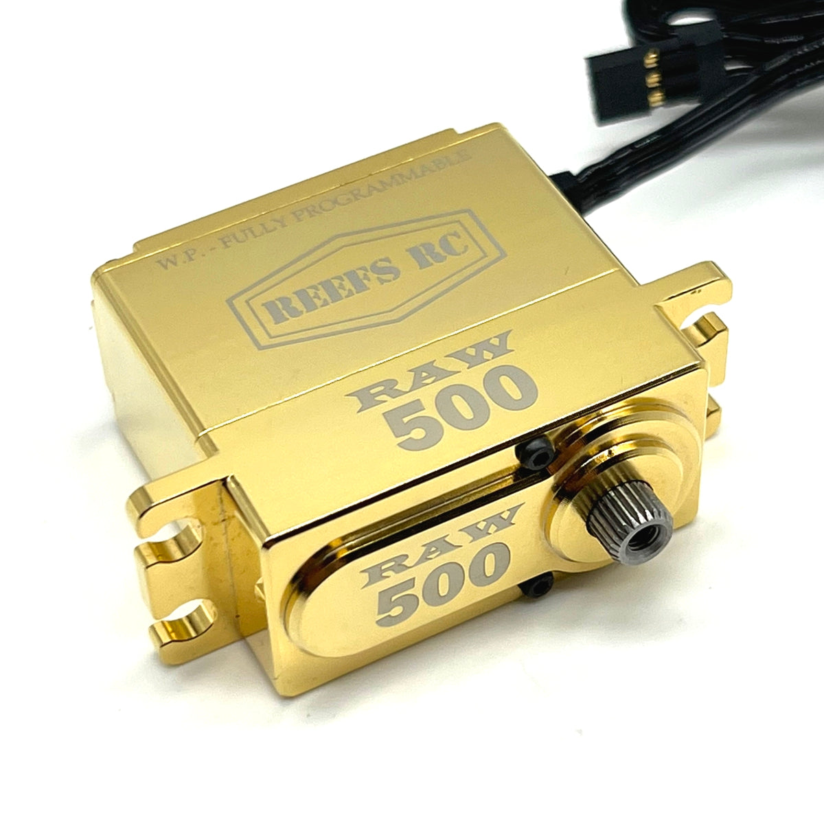 Reef's RC RAW 500 Brass Edition Programmable Servo