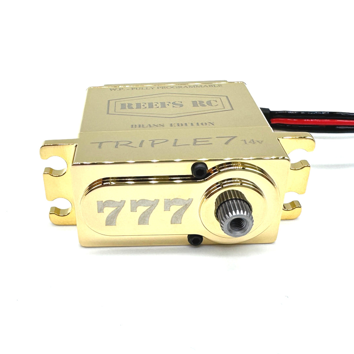 Reef's RC Triple7 Brass Edition Programmable Servo