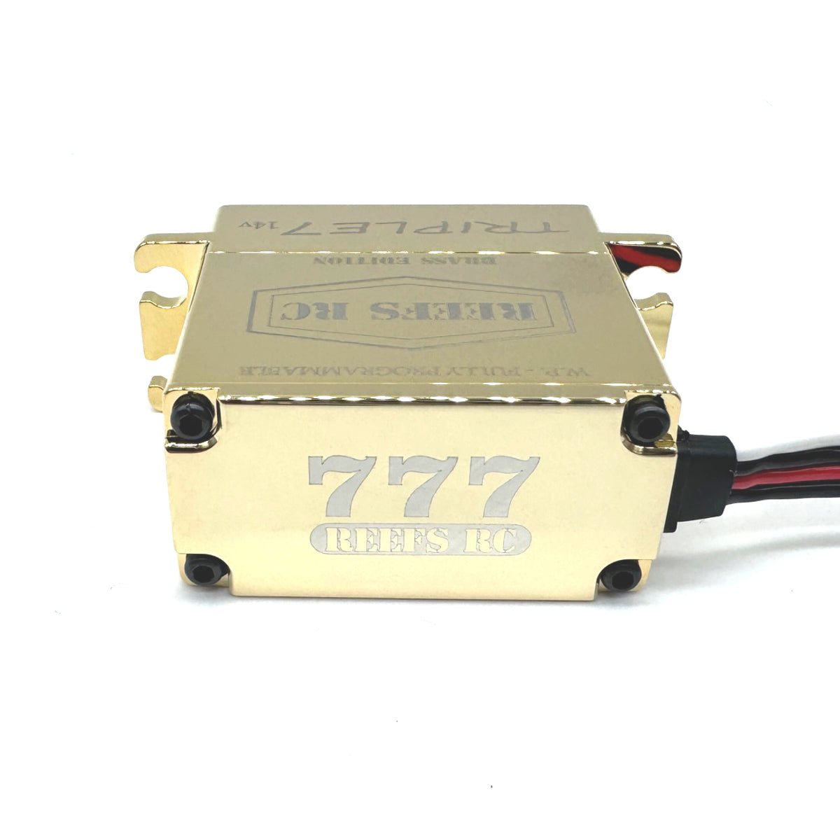 Reef's RC Triple7 Brass Edition Programmable Servo