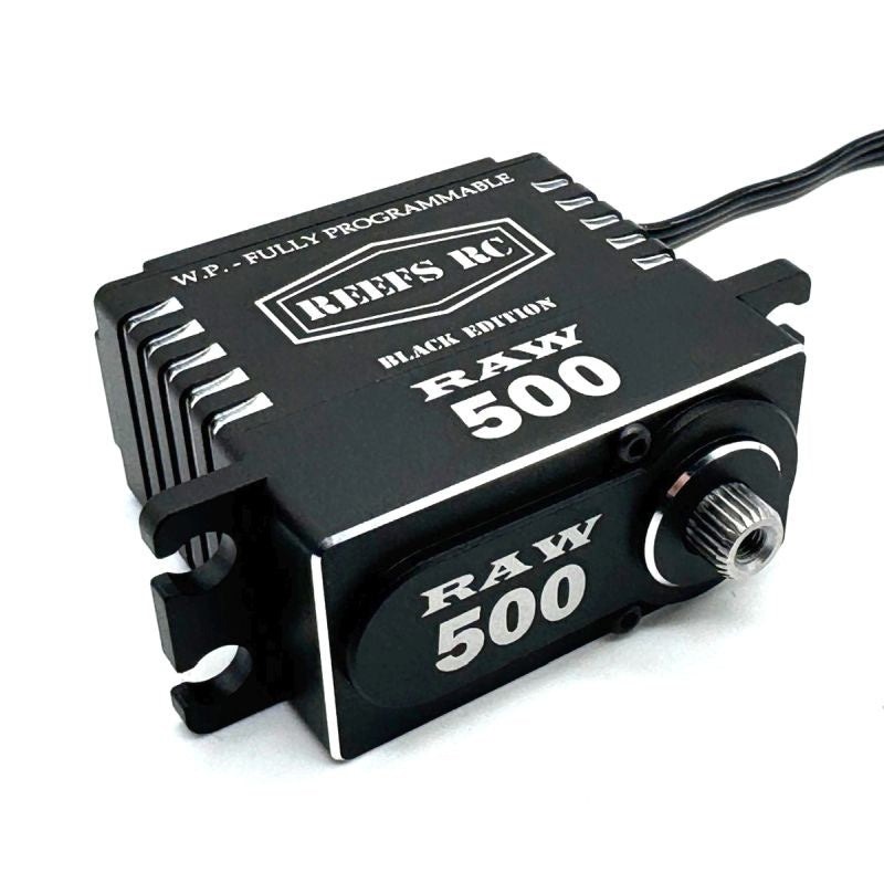 Reef's RC RAW 500 Black Edition Programmable Servo