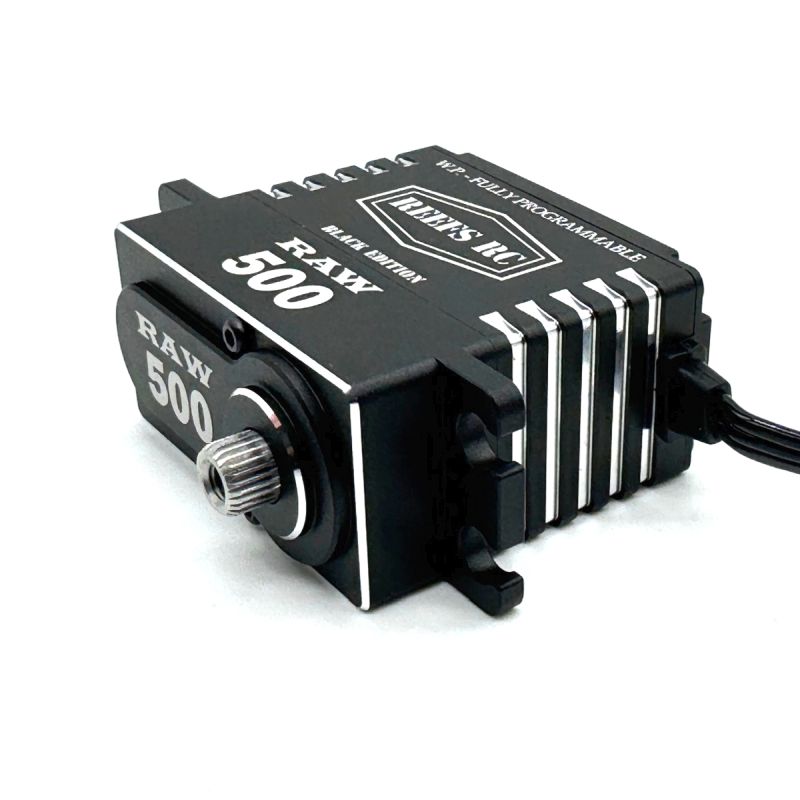 Reef's RC RAW 500 Black Edition Programmable Servo