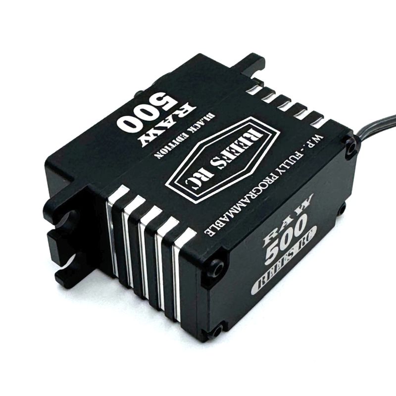 Reef's RC RAW 500 Black Edition Programmable Servo