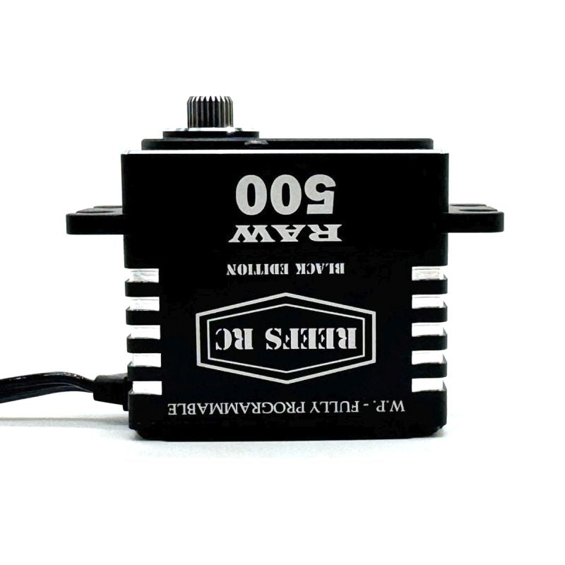 Reef's RC RAW 500 Black Edition Programmable Servo