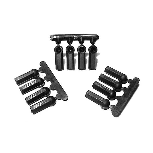RPM Rod Ends,Heavy Duty 4-40 (12, Black)