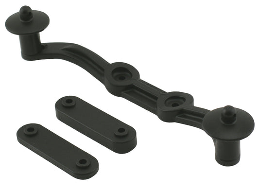 RPM Adjustable Height Body Mounts Slash 4x4 - Black