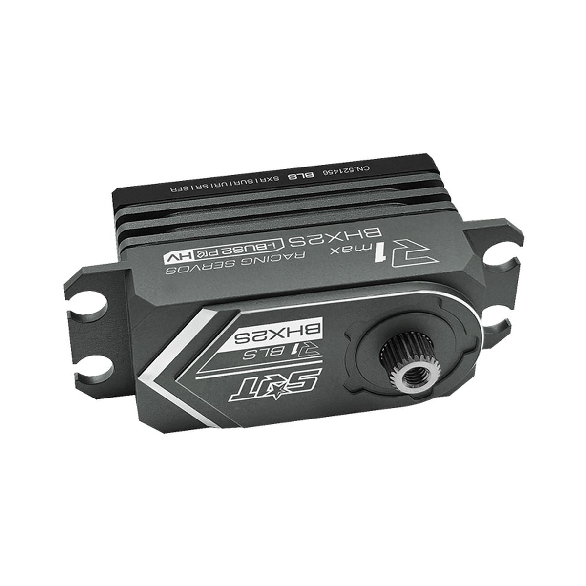 SRT BHX2S Low Profile HV Brushless Servo, 180mm Lead (.065s / 23kg @ 8.4V)