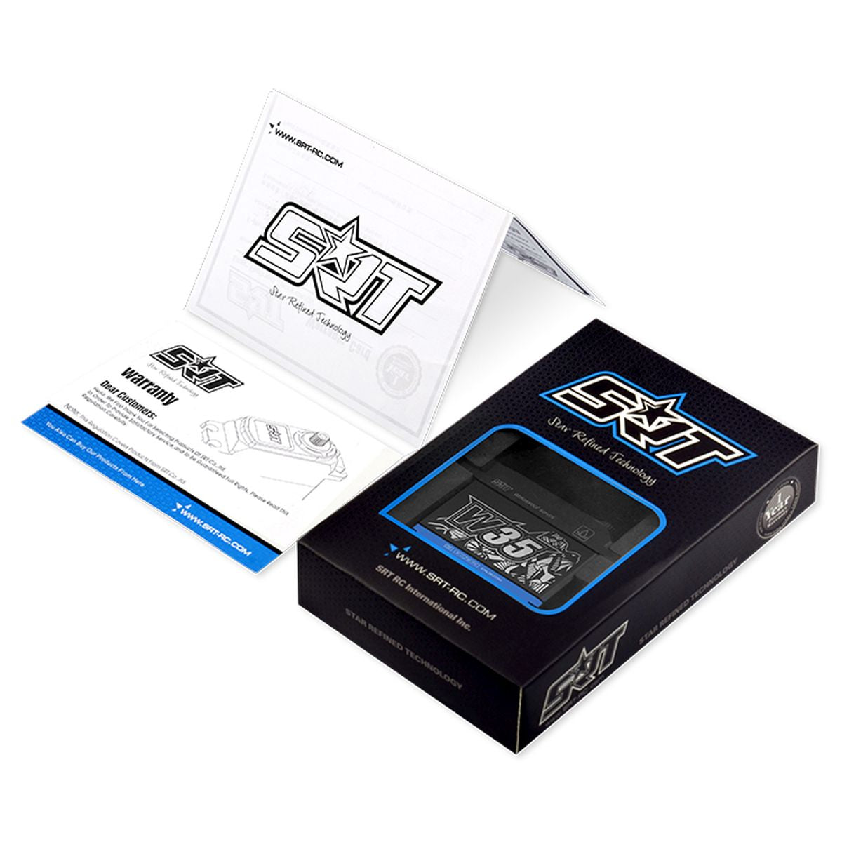 SRT W35 HV Coreless Waterproof Servo (.10s / 486.1oz @ 8.4V)
