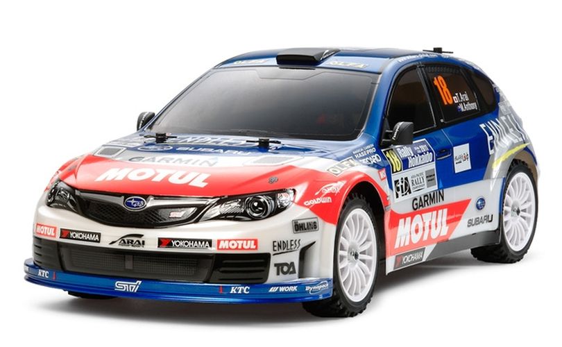 Tamiya Subaru Impreza WRX STI Team Arai XV-01 1/10 4WD Rally Car Kit