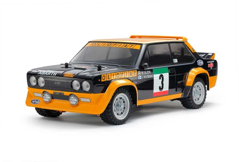 Tamiya Fiat 131 Abarth Rally Olio Fiat MF-01X 1/10 4WD Rally Car Kit