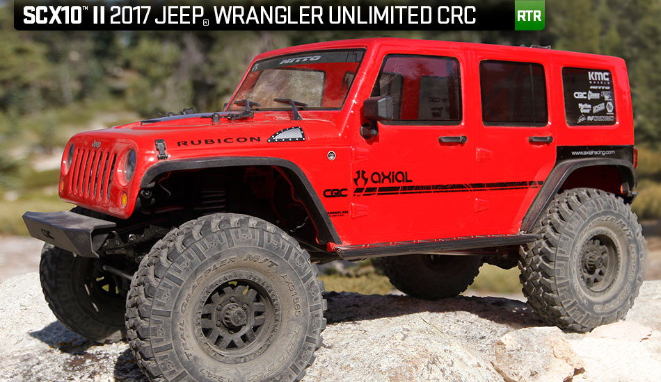 Axial scx10 ii on sale jeep wrangler upgrades